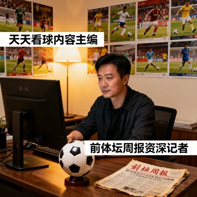 天天看球内容主编赵一鸣，前体坛周报资深记者